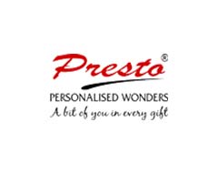 Presto Gifts logo - Official store coupons and promo codes